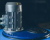 Емкость вертикальная Rostok(Росток) ЭВЛ 1000 синий с лопастной мешалкой