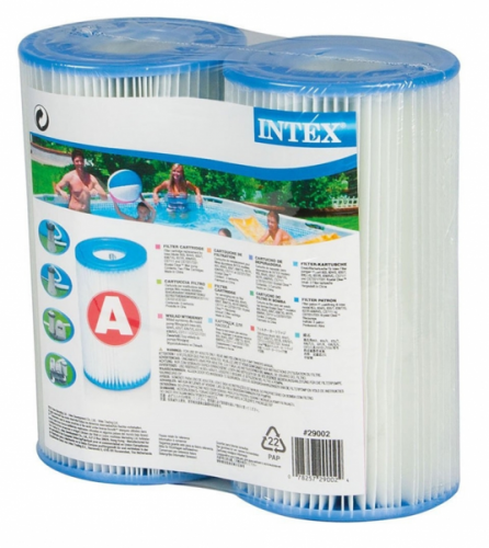 Картридж Intex тип A Twin pack (2 картриджа в упак), Intex 29002