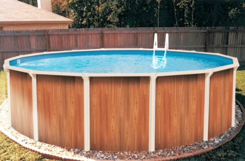 Морозоустойчивый бассейн Atlantic pool круглый Esprit-Big размер 7,3х1,32 м Premium
