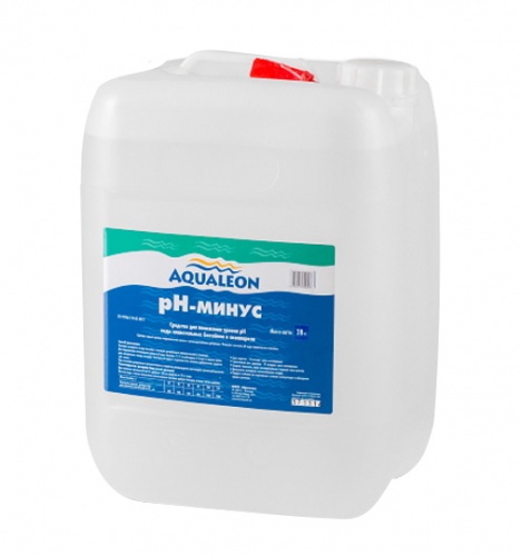 Жидкий pH минус для бассейна Aqualeon 20 л