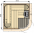 Финская сауна Harvia Rondium с обшивкой из осины S2222KL