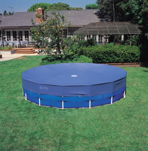 Каркасный бассейн INTEX круглый Metal Frame 549х122 см (комплект+хлоргенератор), артикул 57954