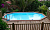 Деревянный бассейн Watermann Azteck овальный 4x8.90 м, глубина 1.4 м, наземный
