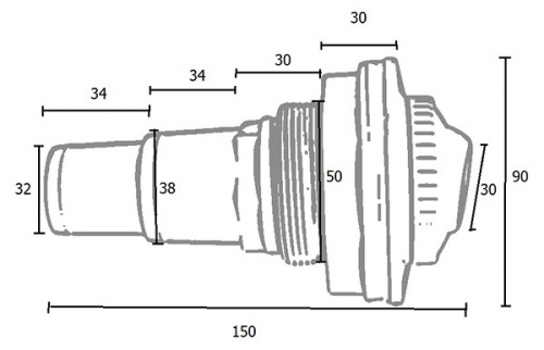 Скиммер универсальный из ABS-пластика Kokido Olimpic K001WBX/LX/W(ver2)