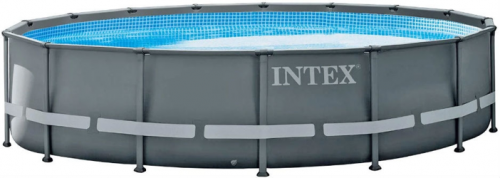 Каркасный бассейн INTEX круглый Ultra XTR Frame 732х132 см (комплект), артикул 26340