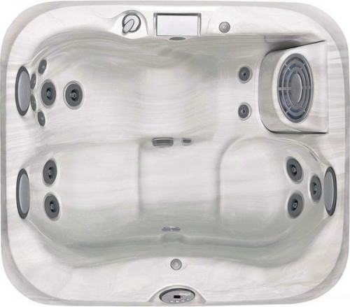 Мини СПА бассейн Jacuzzi Premium J 315 193x168x81 см чаша Silver Pearl обшивка Roasted Chesnut (с доп. изоляцией)