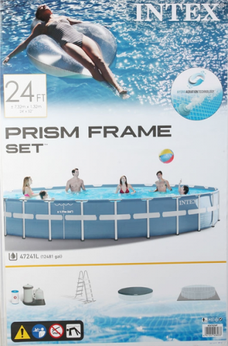 Каркасный бассейн INTEX круглый Prism Frame 732x132 см (комплект), артикул 26762