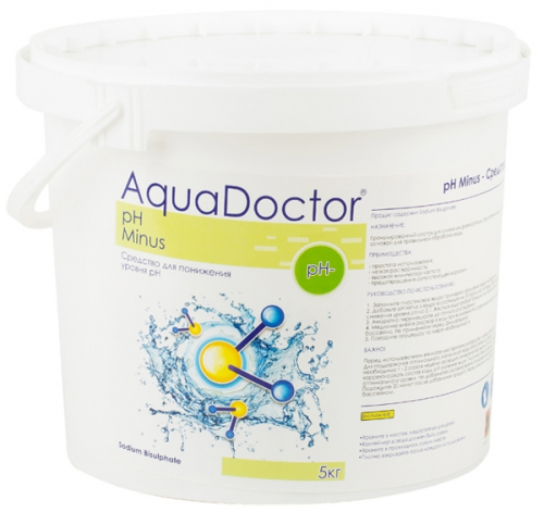 Aquadoctor PH-минус гранулы 5 кг