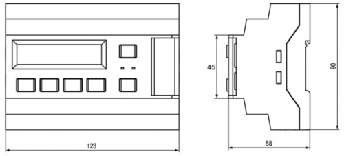 Блок(Щит) управления переливом для переливной емкости Овен СУНА-121.220