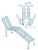 Лежак аэромассажный универсальный Акватехника АТ 02.13М, AISI 316, двухполосный
