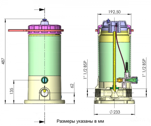 Дозатор автоматический Astral 5,5 кг