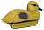 Плавающая декоративная фигура GLQ Утёнок, 7313Н (желтый)