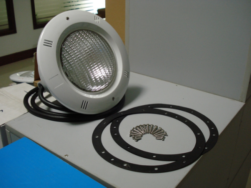 Прожектор универсальный с оправой из ABS-пластика 300 Вт Pool King 12 В