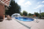 Морозоустойчивый бассейн Ibiza овальный глубина 1,5 м размер 12x6 м, мозайка