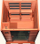 Инфракрасная кабина (сауна) InfraSun Tete-a-Tete размер 135х130х193 см (standart)